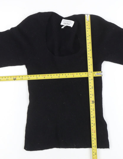 Womens UK Size S Aritzia Black Pullover Jumper