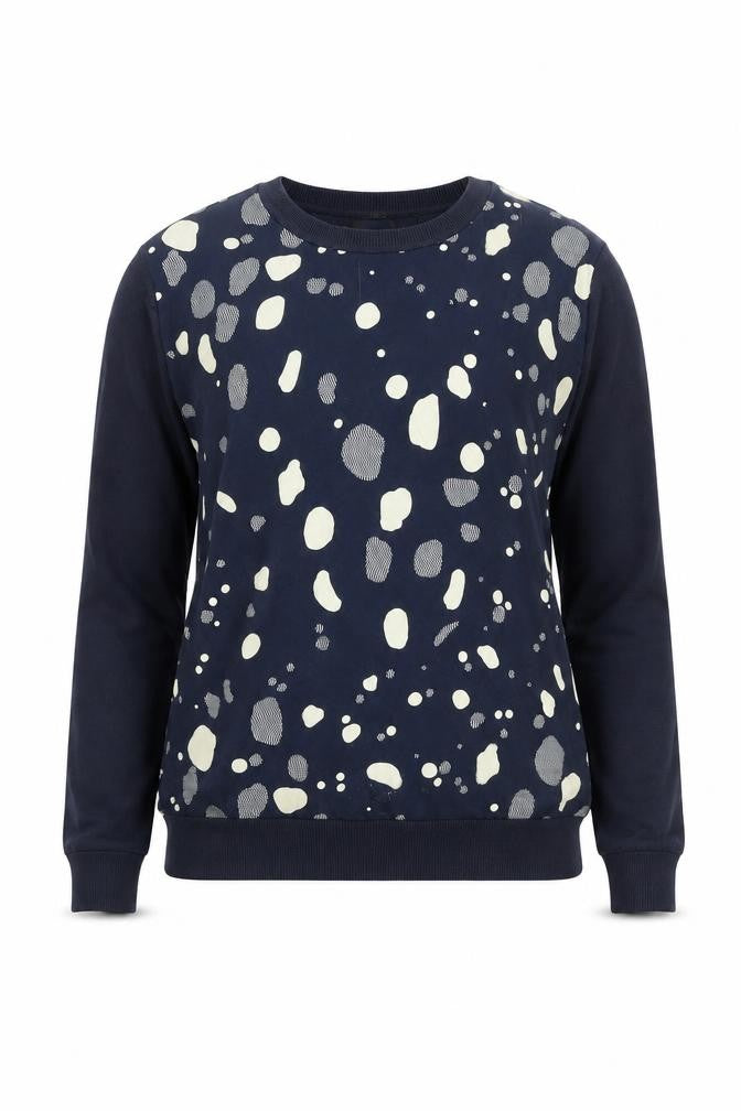 Womens UK Size S Ted Baker Blue Jersey Blouse