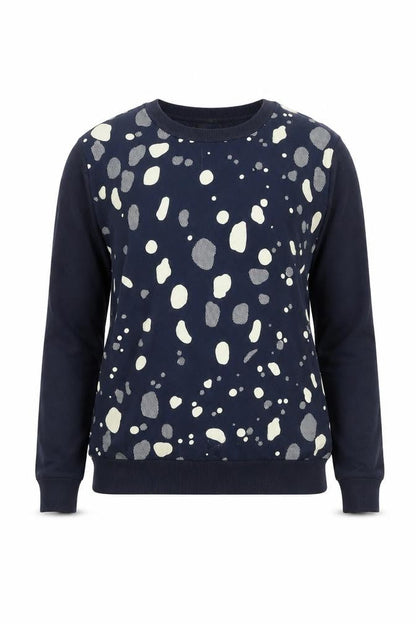 Womens UK Size S Ted Baker Blue Jersey Blouse