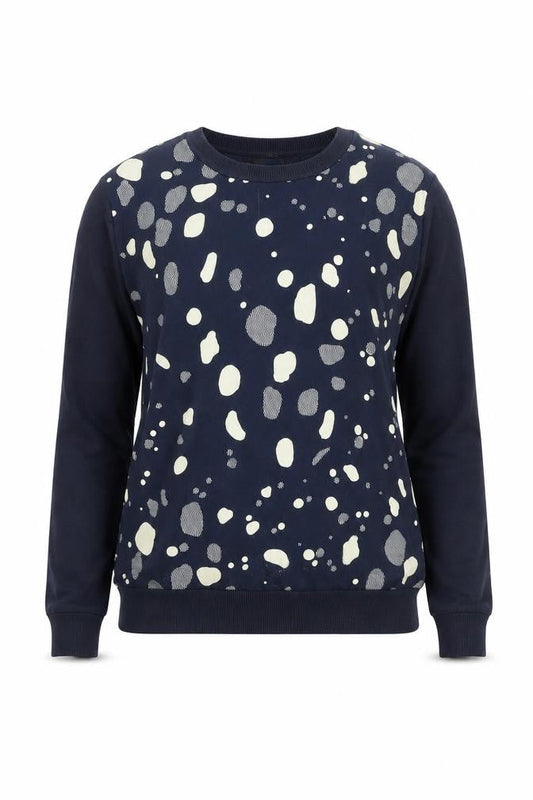 Womens UK Size S Ted Baker Blue Jersey Blouse
