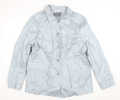 Womens UK Size 24 White Label Grey Basic Jacket