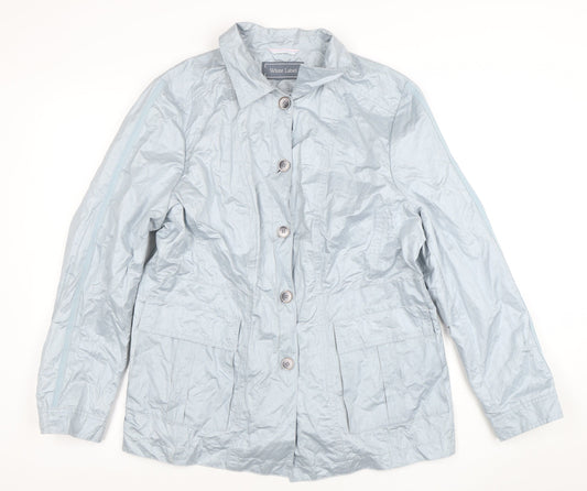Womens UK Size 24 White Label Grey Basic Jacket