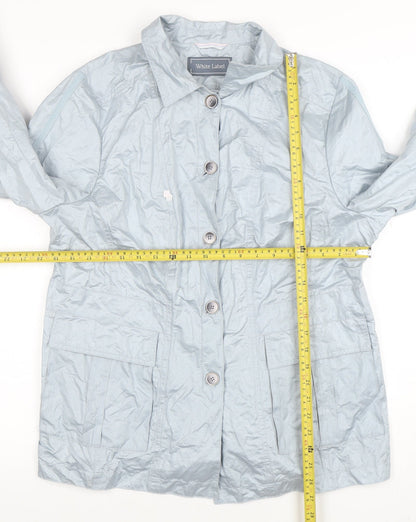 Womens UK Size 24 White Label Grey Basic Jacket