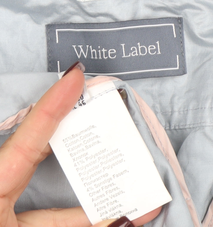 Womens UK Size 24 White Label Grey Basic Jacket