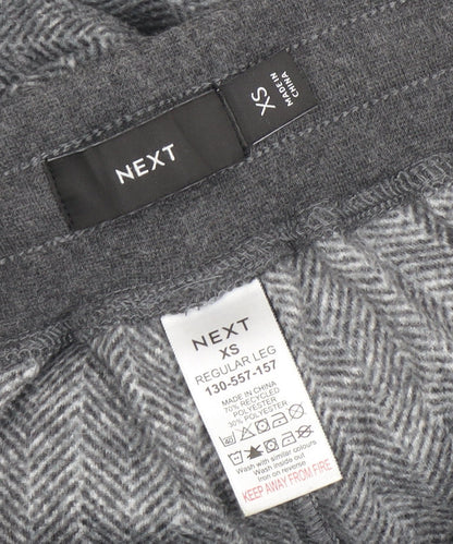 Womens UK Size XS NEXT Regular Fit Jogger Grey Trousers