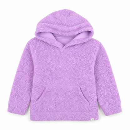 Gap Girls Purple Fleece Pullover Hoodie 4 Years Warm Winter Hooded Jumper