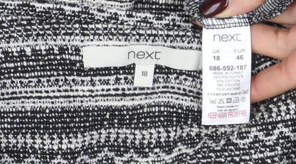 Womens UK Size 18 NEXT Shift Dress