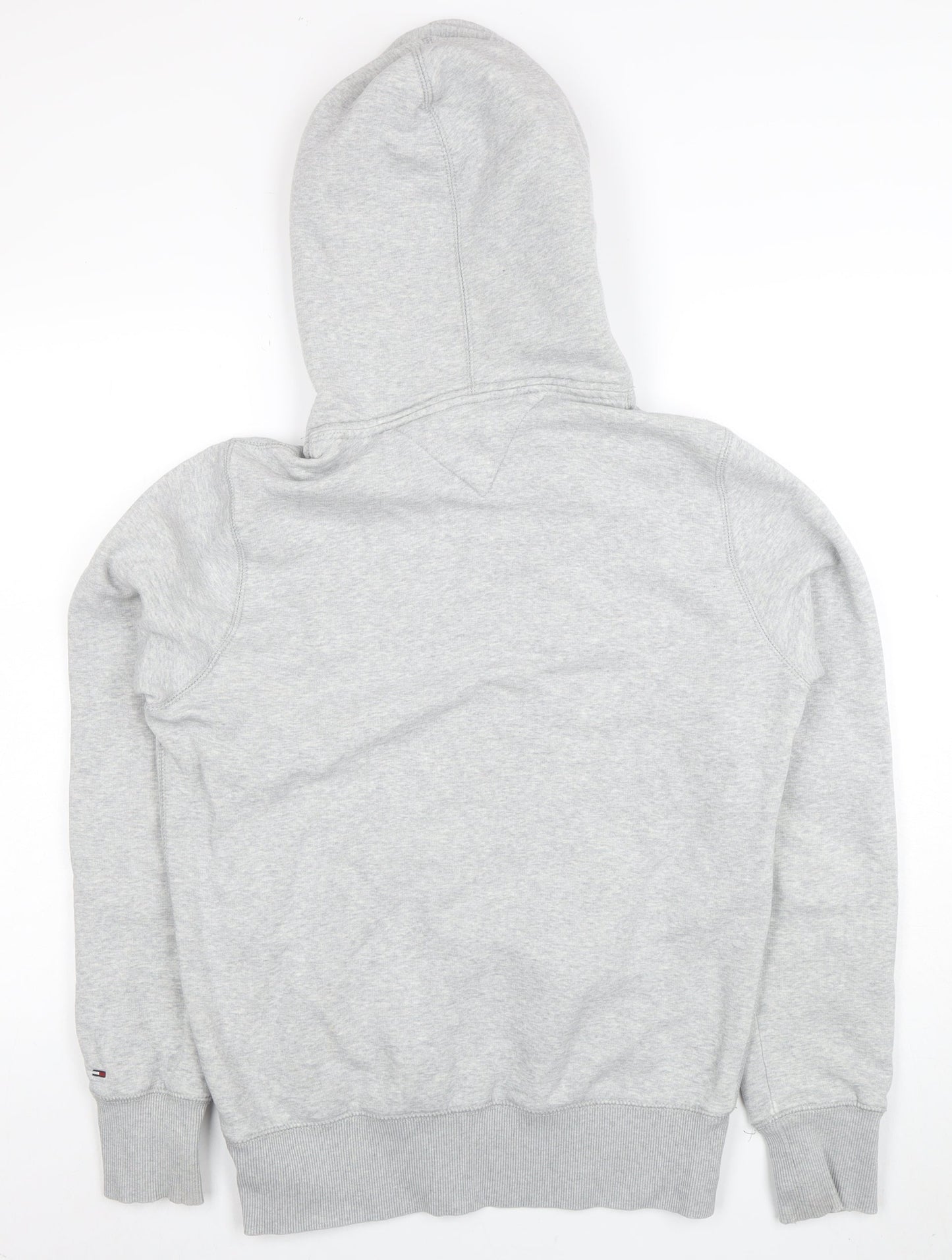 Mens UK Size M Tommy Hilfiger Grey Pullover Hoodie