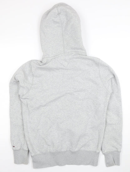 Mens UK Size M Tommy Hilfiger Grey Pullover Hoodie