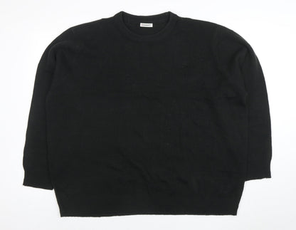 Mens UK Size 2XL Damart Black Pullover Jumper