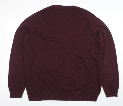 Mens UK Size 2XL Maine New England Brown Pullover Jumper