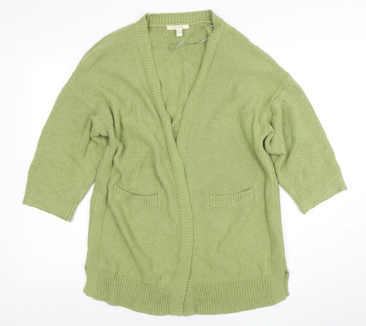 Womens UK Size 14 White Stuff Green Cardigan Jumper