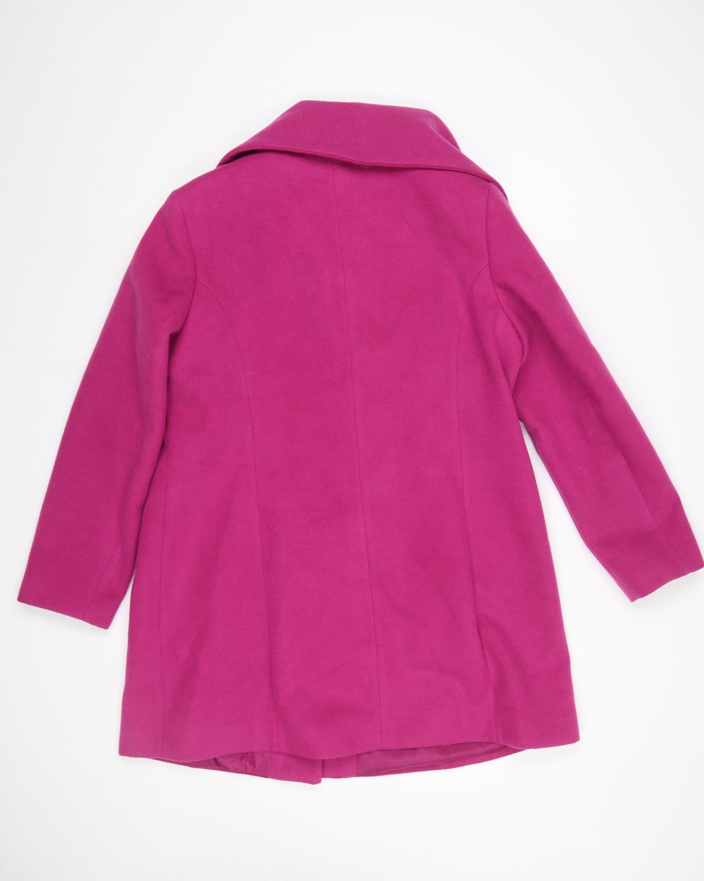 Womens UK Size 16 Bonmarché Pink Overcoat