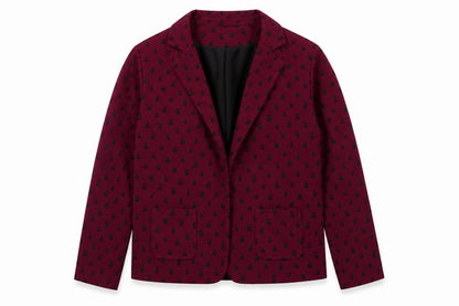 Atmosphere Women’s Red Animal Print Polyester Blazer Size 14