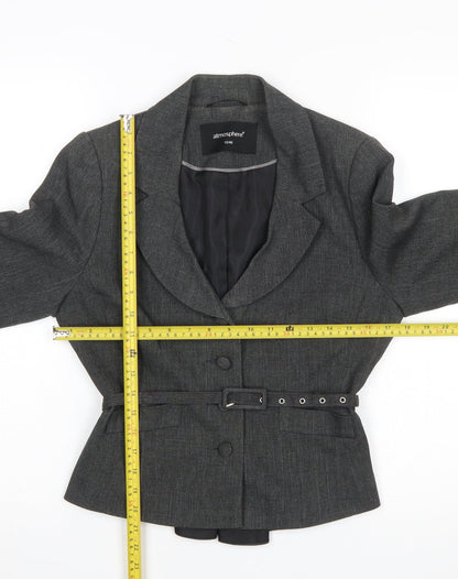 Womens UK Size 12 Atmosphere Regular Grey Blazer