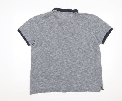 Kensington Eastside Men’s Grey 2XL Polo Shirt Classic Casual