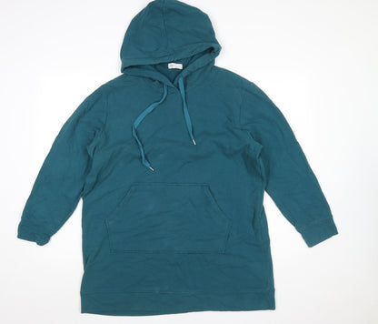 Womens UK Size L Civico 51 Blue Pullover Hoodie