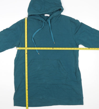 Womens UK Size L Civico 51 Blue Pullover Hoodie