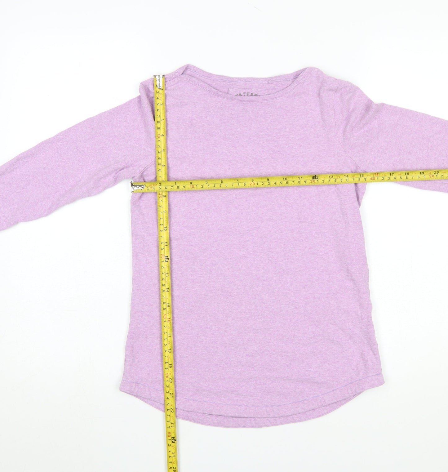 FatFace Women’s Purple Long Sleeve Cotton T-Shirt Size 8