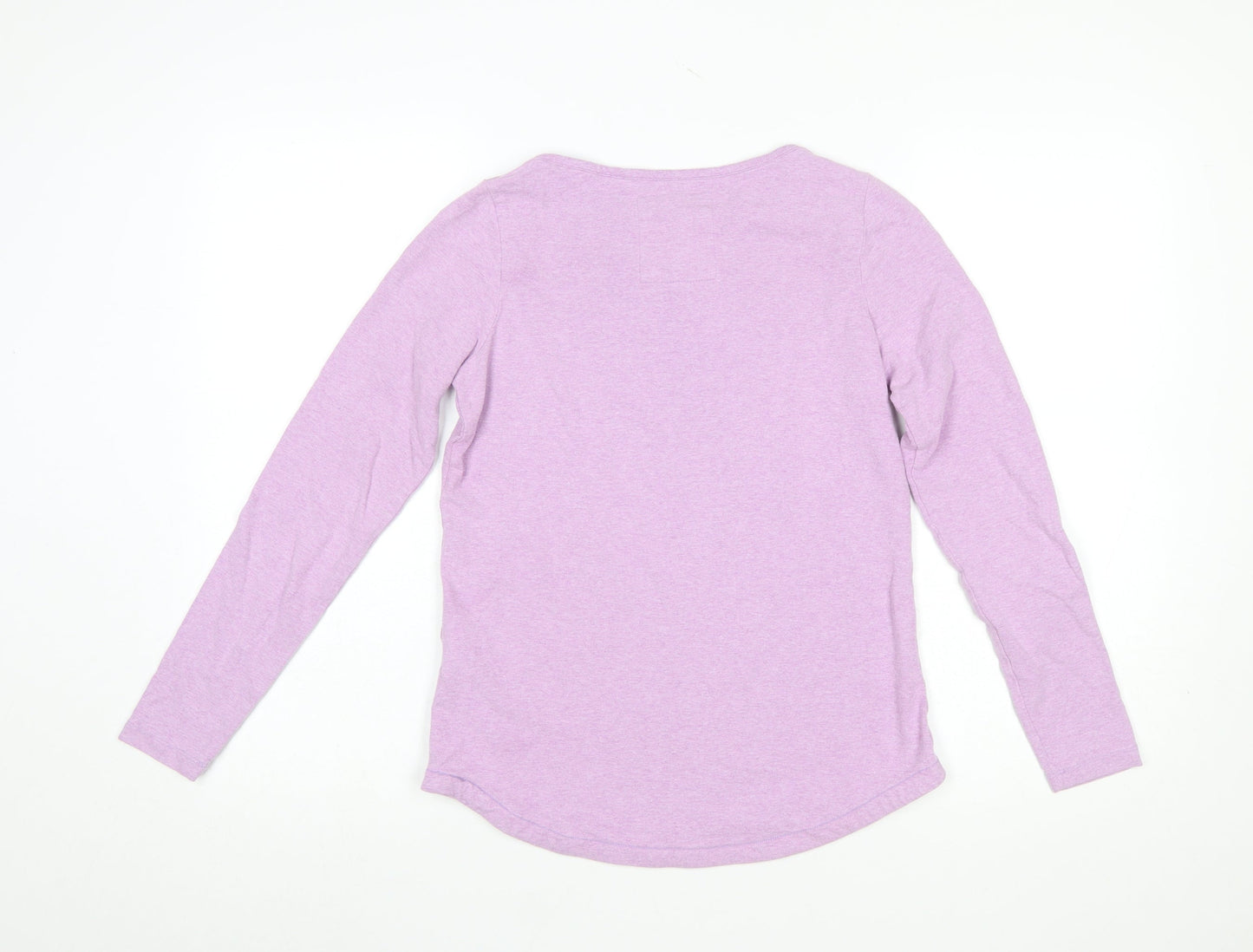 FatFace Women’s Purple Long Sleeve Cotton T-Shirt Size 8
