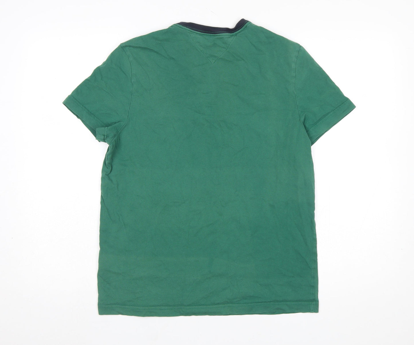 Mens UK Size S Tommy Hilfiger Green  T-Shirt