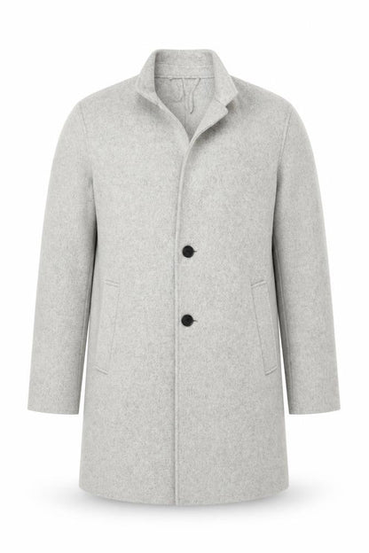 Mens UK Size S Zara Man Grey Overcoat