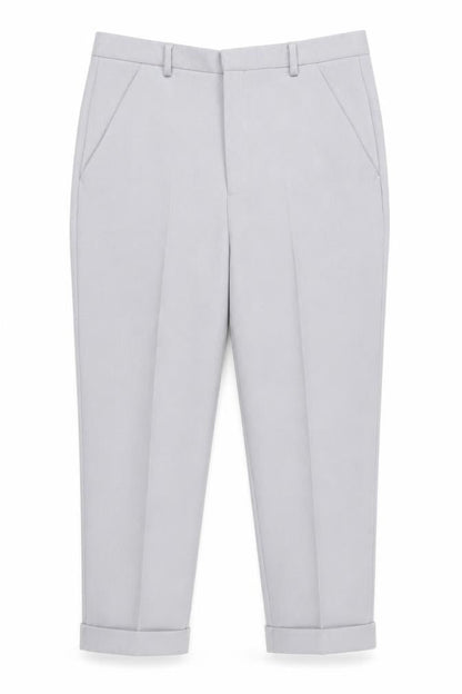 Womens UK Size 12 ASOS Regular Fit Chino Grey Trousers