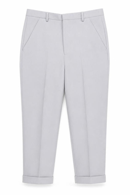 Womens UK Size 12 ASOS Regular Fit Chino Grey Trousers
