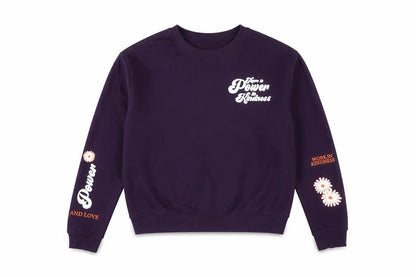 Womens UK Size 14 Max Purple Pullover Sweatshirt
