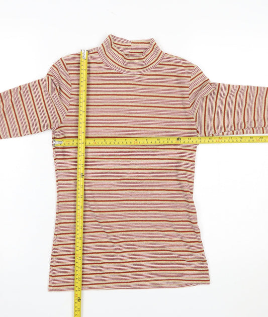 Womens UK Size 6 NEXT Multicoloured Basic T-Shirt