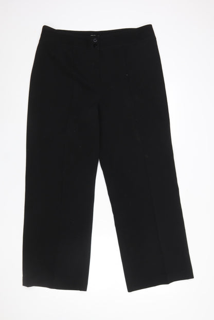 Viyella Women’s Black Wool Blend Dress Pants Size 14