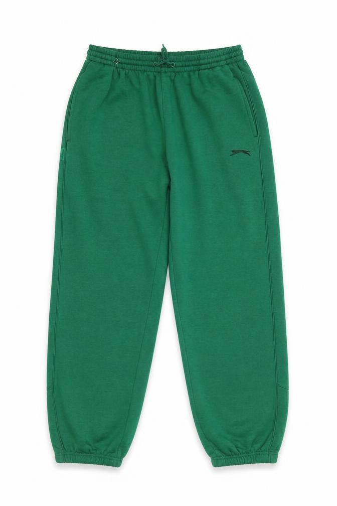 Womens UK Size M Slazenger Regular Fit Sweatpants Green Trousers