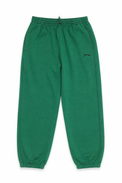 Womens UK Size M Slazenger Regular Fit Sweatpants Green Trousers