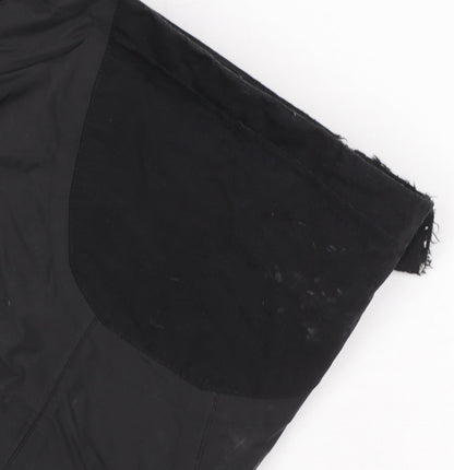 Wedze Womens Black Waterproof Snow Pants Size 12 Insulated Ski Trousers