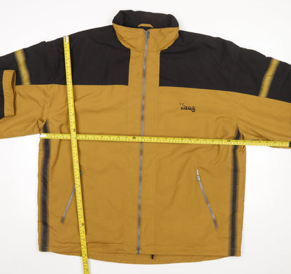 Karakal Men's Brown XL Windbreaker Softshell Jacket