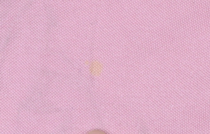 Stüssy Men’s Pink Long Sleeve Crew Neck Cotton T-Shirt Size L