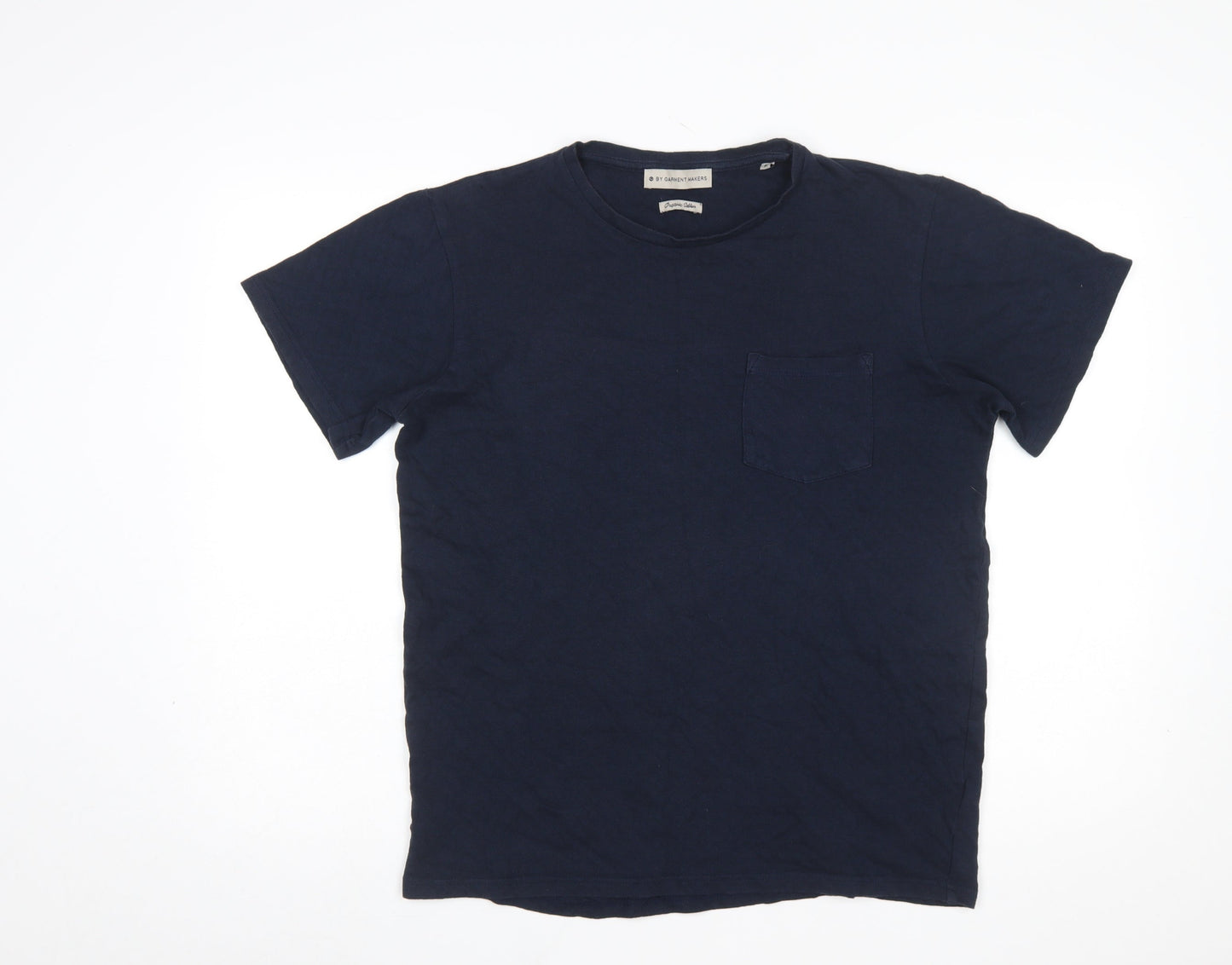 Mens UK Size M By Garment Makers Blue  T-Shirt