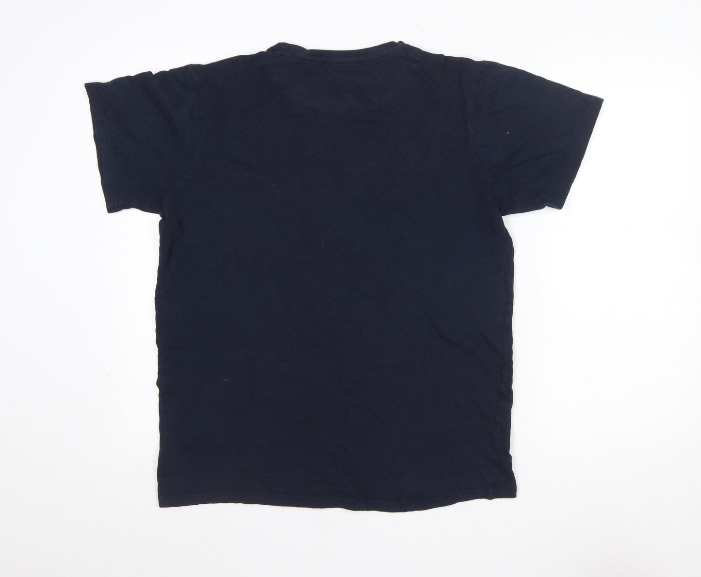Mens UK Size M By Garment Makers Blue  T-Shirt