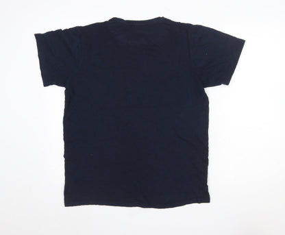 Mens UK Size M By Garment Makers Blue  T-Shirt