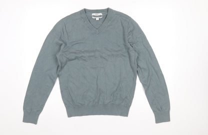 Mens UK Size S Marks and Spencer Grey Pullover Jumper