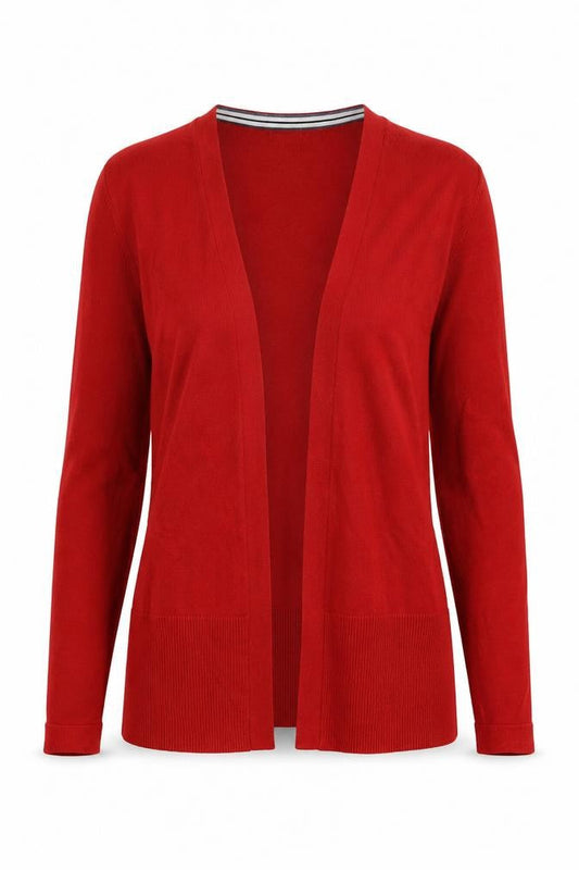 Womens UK Size 10 s.Oliver Red Cardigan Jumper