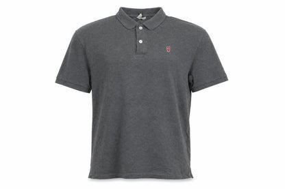 Knowledge Cotton Apparel Men's Grey Organic Cotton Polo Shirt L