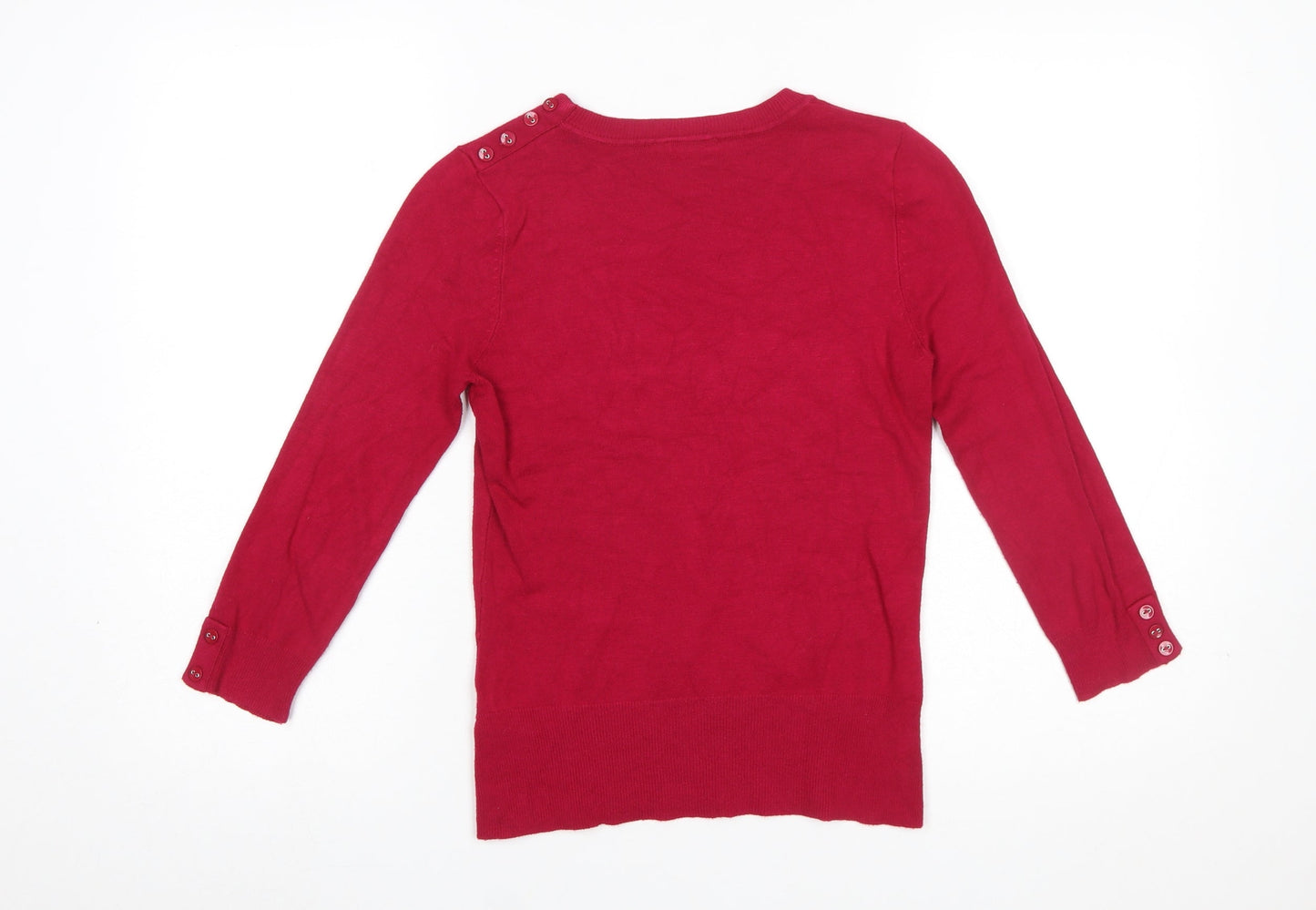 Womens UK Size 8 Wallis Red Pullover Jumper
