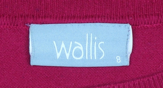 Womens UK Size 8 Wallis Red Pullover Jumper