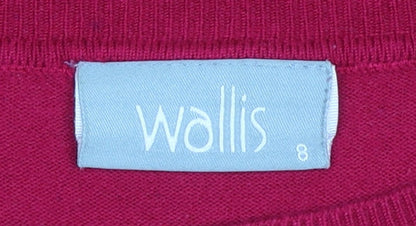 Womens UK Size 8 Wallis Red Pullover Jumper