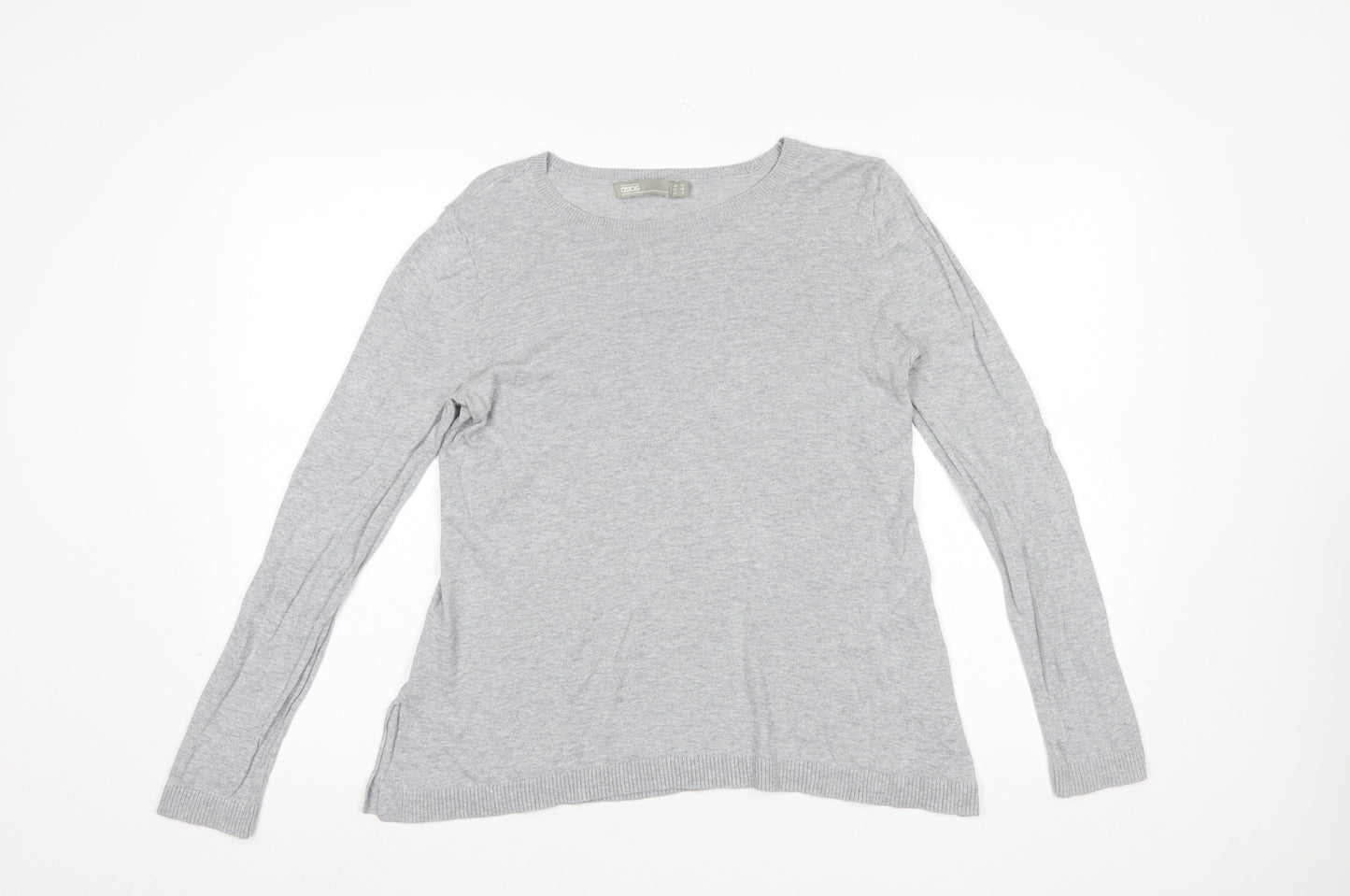Womens UK Size 10 ASOS Grey Pullover Jumper