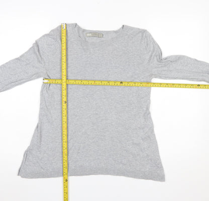 Womens UK Size 10 ASOS Grey Pullover Jumper