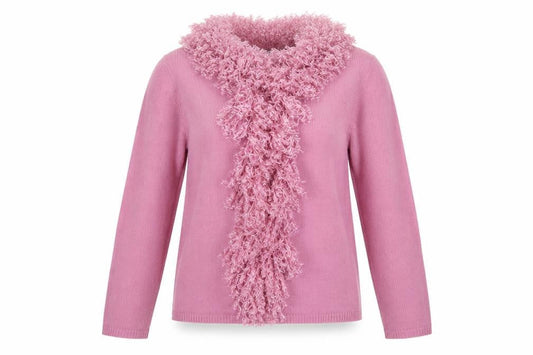 Womens UK Size S South Lodge Pink Pullover Jumper