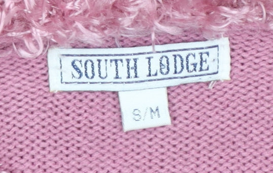 Womens UK Size S South Lodge Pink Pullover Jumper