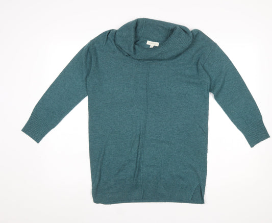 Womens UK Size S Monsoon Green Pullover Jumper